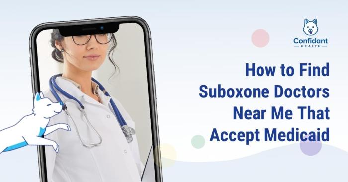 How to Find Suboxone Doctors Near Me That Accept Medicaid